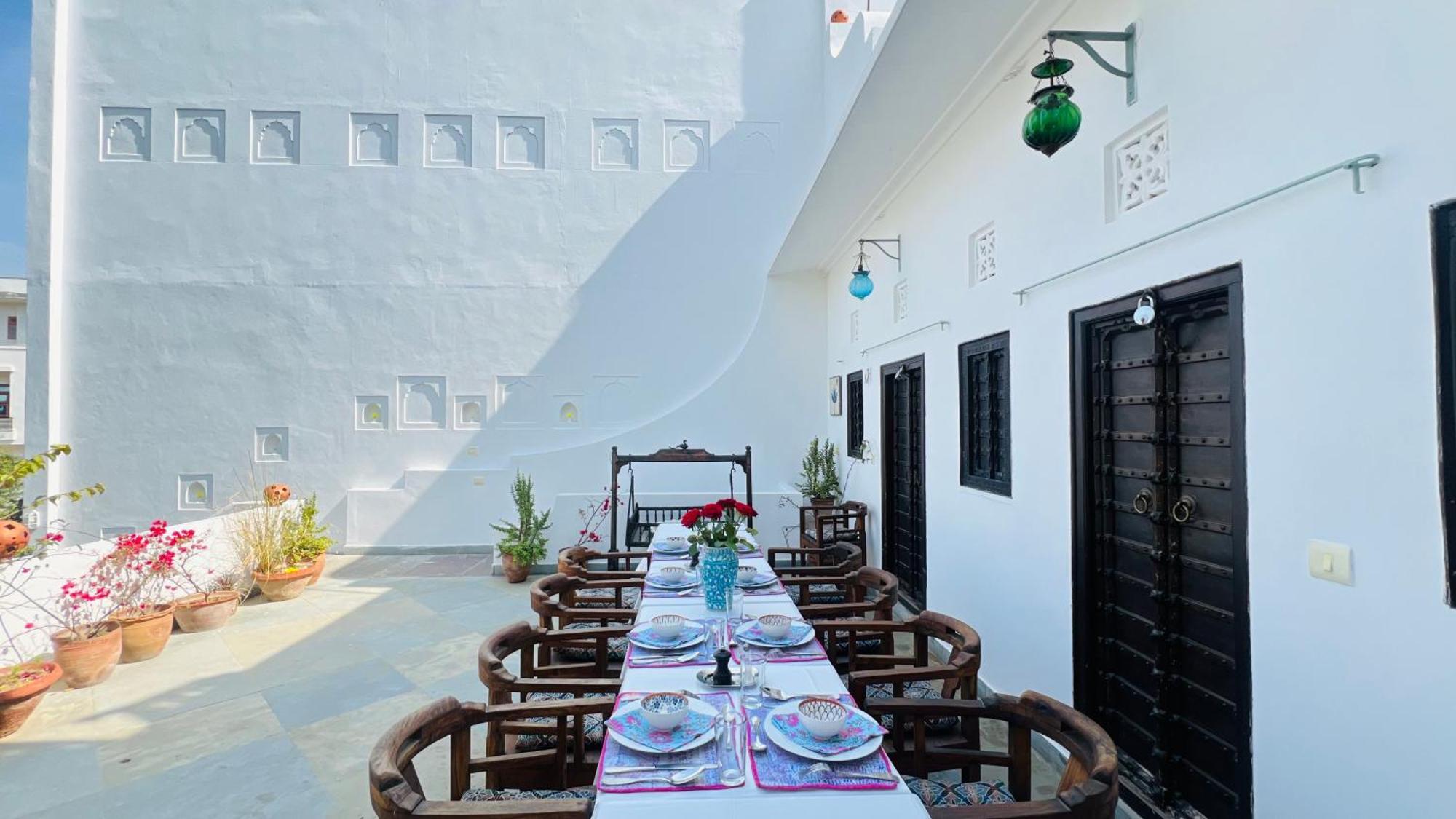 Mosaics Guest House Jaipur Bagian luar foto